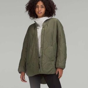 Lululemon quilted light insulation jacket